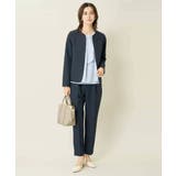 【洗える/イージーケア/ストレッチ】ダブルクロスキーネックジャケット | a.v.v【WOMEN】 | 詳細画像18 