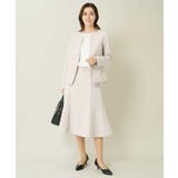 【洗える/イージーケア/ストレッチ】ダブルクロスキーネックジャケット | a.v.v【WOMEN】 | 詳細画像34 