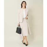 【洗える/イージーケア/ストレッチ】ダブルクロスキーネックジャケット | a.v.v【WOMEN】 | 詳細画像35 