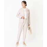 【洗える/イージーケア/ストレッチ】ダブルクロスキーネックジャケット | a.v.v【WOMEN】 | 詳細画像44 