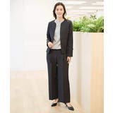 【洗える/イージーケア/ストレッチ】ダブルクロスキーネックジャケット | a.v.v【WOMEN】 | 詳細画像49 