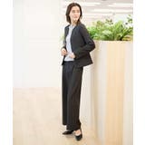 【洗える/イージーケア/ストレッチ】ダブルクロスキーネックジャケット | a.v.v【WOMEN】 | 詳細画像52 