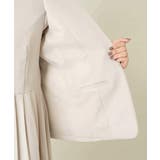 【洗える/イージーケア/ストレッチ】ダブルクロスキーネックジャケット | a.v.v【WOMEN】 | 詳細画像62 