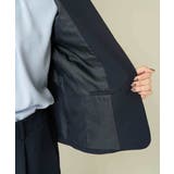 【洗える/イージーケア/ストレッチ】ダブルクロスキーネックジャケット | a.v.v【WOMEN】 | 詳細画像63 