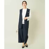 【洗える/イージーケア/ストレッチ】ダブルクロスVネックジレ | a.v.v【WOMEN】 | 詳細画像25 