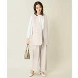 【洗える/イージーケア/ストレッチ】ダブルクロスVネックジレ | a.v.v【WOMEN】 | 詳細画像39 