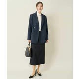 【洗える/イージーケア/ストレッチ】ダブルクロスダブルブレストジャケット | a.v.v【WOMEN】 | 詳細画像17 