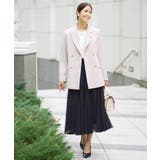 【洗える/イージーケア/ストレッチ】ダブルクロスダブルブレストジャケット | a.v.v【WOMEN】 | 詳細画像23 