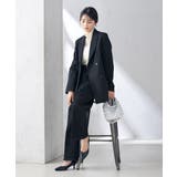 【洗える/イージーケア/ストレッチ】ダブルクロスダブルブレストジャケット | a.v.v【WOMEN】 | 詳細画像41 