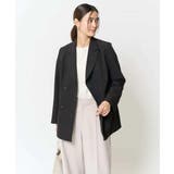 【洗える/イージーケア/ストレッチ】ダブルクロスダブルブレストジャケット | a.v.v【WOMEN】 | 詳細画像45 