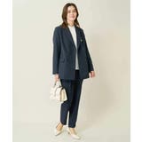 【洗える/イージーケア/ストレッチ】ダブルクロスダブルブレストジャケット | a.v.v【WOMEN】 | 詳細画像5 