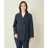 【洗える/イージーケア/ストレッチ】ダブルクロスダブルブレストジャケット | a.v.v【WOMEN】 | 詳細画像51 