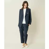 【洗える/イージーケア/ストレッチ】ダブルクロスダブルブレストジャケット | a.v.v【WOMEN】 | 詳細画像8 