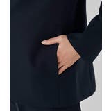 【洗える ストレッチ セットアップ対応】ダブルクロスVネックノーカラージャケット | a.v.v【WOMEN】 | 詳細画像23 