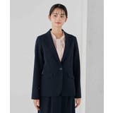 【洗える/ストレッチ/セットアップ対応】ダブルクロステーラードジャケット | a.v.v【WOMEN】 | 詳細画像14 