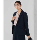【洗える/ストレッチ/セットアップ対応】ダブルクロステーラードジャケット | a.v.v【WOMEN】 | 詳細画像2 