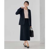 【洗える/ストレッチ/セットアップ対応】ダブルクロステーラードジャケット | a.v.v【WOMEN】 | 詳細画像7 