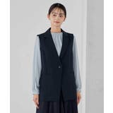 【洗える/ストレッチ/セットアップ対応】ダブルクロステーラードジレ | a.v.v【WOMEN】 | 詳細画像40 