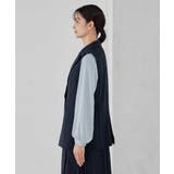 【洗える/ストレッチ/セットアップ対応】ダブルクロステーラードジレ | a.v.v【WOMEN】 | 詳細画像41 