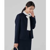 【ストレッチ】ツイードノーカラージャケット | a.v.v【WOMEN】 | 詳細画像10 