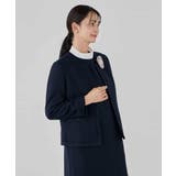 【ストレッチ】ツイードノーカラージャケット | a.v.v【WOMEN】 | 詳細画像13 