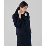 【ストレッチ】ツイードノーカラージャケット | a.v.v【WOMEN】 | 詳細画像14 