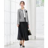 【ストレッチ】ツイードノーカラージャケット | a.v.v【WOMEN】 | 詳細画像6 