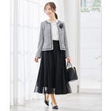 【ストレッチ】ツイードノーカラージャケット | a.v.v【WOMEN】 | 詳細画像8 