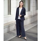 【洗える/イージーケア】ダブルクロスノーカラージャケット | a.v.v【WOMEN】 | 詳細画像18