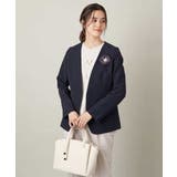 【洗える/イージーケア】ダブルクロスノーカラージャケット | a.v.v【WOMEN】 | 詳細画像21