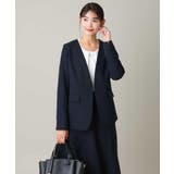 【洗える/イージーケア】ダブルクロスノーカラージャケット | a.v.v【WOMEN】 | 詳細画像22