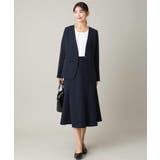 【洗える/イージーケア】ダブルクロスノーカラージャケット | a.v.v【WOMEN】 | 詳細画像28