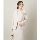 【洗える/イージーケア】ダブルクロスノーカラージャケット | a.v.v【WOMEN】 | 詳細画像33