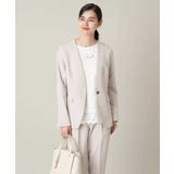 【洗える/イージーケア】ダブルクロスノーカラージャケット | a.v.v【WOMEN】 | 詳細画像36