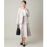 【洗える/イージーケア】ダブルクロスノーカラージャケット | a.v.v【WOMEN】 | 詳細画像48