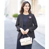 【洗える/イージーケア】ダブルクロスノーカラージャケット | a.v.v【WOMEN】 | 詳細画像5