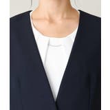 【洗える/イージーケア】ダブルクロスノーカラージャケット | a.v.v【WOMEN】 | 詳細画像54