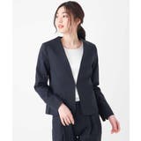 【セットアップ対応】イタリアファブリック麻混Vネックジャケット | a.v.v【WOMEN】 | 詳細画像8