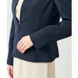 【洗える/ストレッチ/UVカット】麻調ストレッチキーネックジャケット | a.v.v【WOMEN】 | 詳細画像33