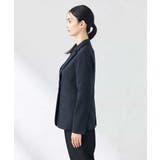 【洗える/ストレッチ/UVカット】麻調ストレッチテーラードジャケット | a.v.v【WOMEN】 | 詳細画像16 