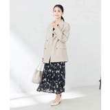 【洗える/ストレッチ/UVカット】麻調ストレッチダブルブレストジャケット | a.v.v【WOMEN】 | 詳細画像11 