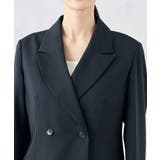 【洗える/ストレッチ/UVカット】麻調ストレッチダブルブレストジャケット | a.v.v【WOMEN】 | 詳細画像20 