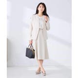 【洗える/UVカット】リネンライクストレッチノーカラージャケット | a.v.v【WOMEN】 | 詳細画像11 