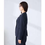 【洗える/UVカット】リネンライクストレッチノーカラージャケット | a.v.v【WOMEN】 | 詳細画像23 