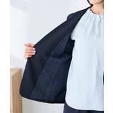 【洗える/UVカット】リネンライクストレッチノーカラージャケット | a.v.v【WOMEN】 | 詳細画像30 