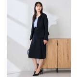 【洗える/UVカット】リネンライクストレッチキーネックジャケット | a.v.v【WOMEN】 | 詳細画像10 