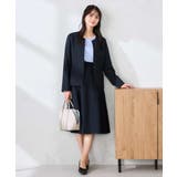 【洗える/UVカット】リネンライクストレッチキーネックジャケット | a.v.v【WOMEN】 | 詳細画像8 