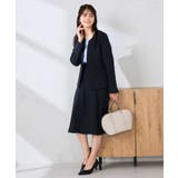 【洗える/UVカット】リネンライクストレッチキーネックジャケット | a.v.v【WOMEN】 | 詳細画像9 