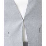 【セットアップ対応/洗える】リネンライクキーネックジャケット | a.v.v【WOMEN】 | 詳細画像22