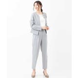 【セットアップ対応/洗える】リネンライクキーネックジャケット | a.v.v【WOMEN】 | 詳細画像28